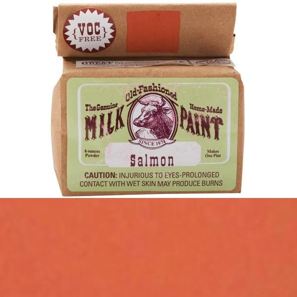 Powdered Milk Paint - Water Based - Pint - Color:Salmon
